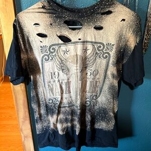 Distressed Nashville t shirt